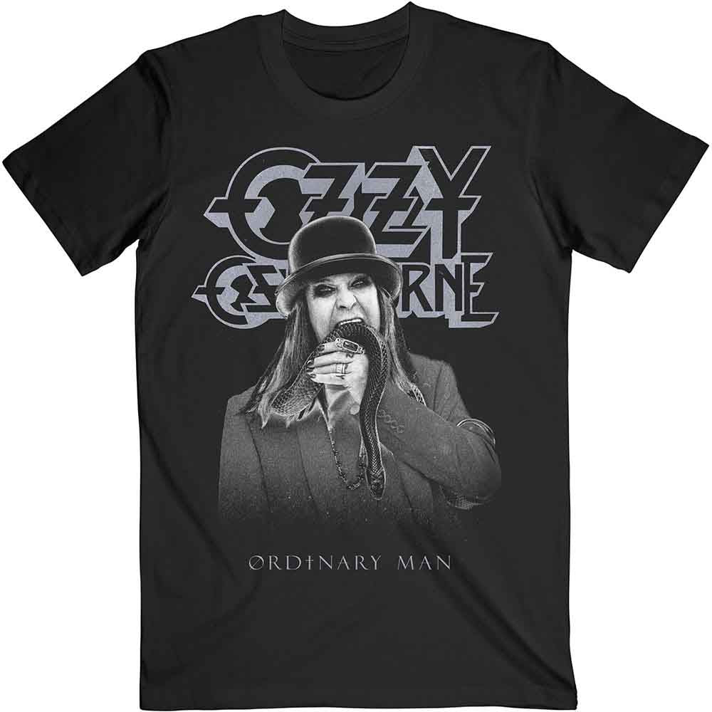 Ozzy Osbourne | Ordinary Man Snake Rayograph - T-Shirt Black