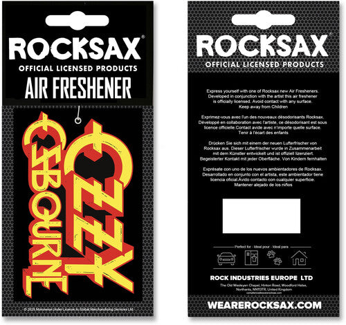 Ozzy Osbourne | Rocksax - Ozzy Osbourne - Ozzy Osbourne Logo - Air Freshener - Air Freshener