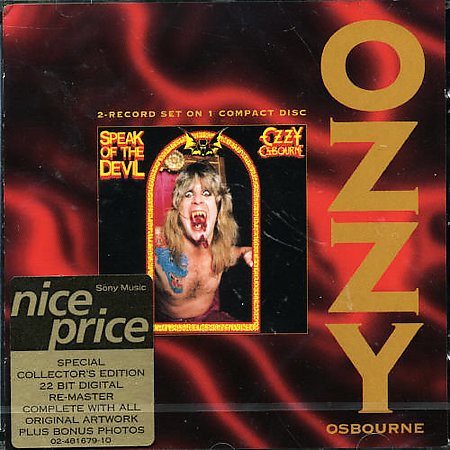 Ozzy Osbourne | Speak Of The Devil (UK) - CD