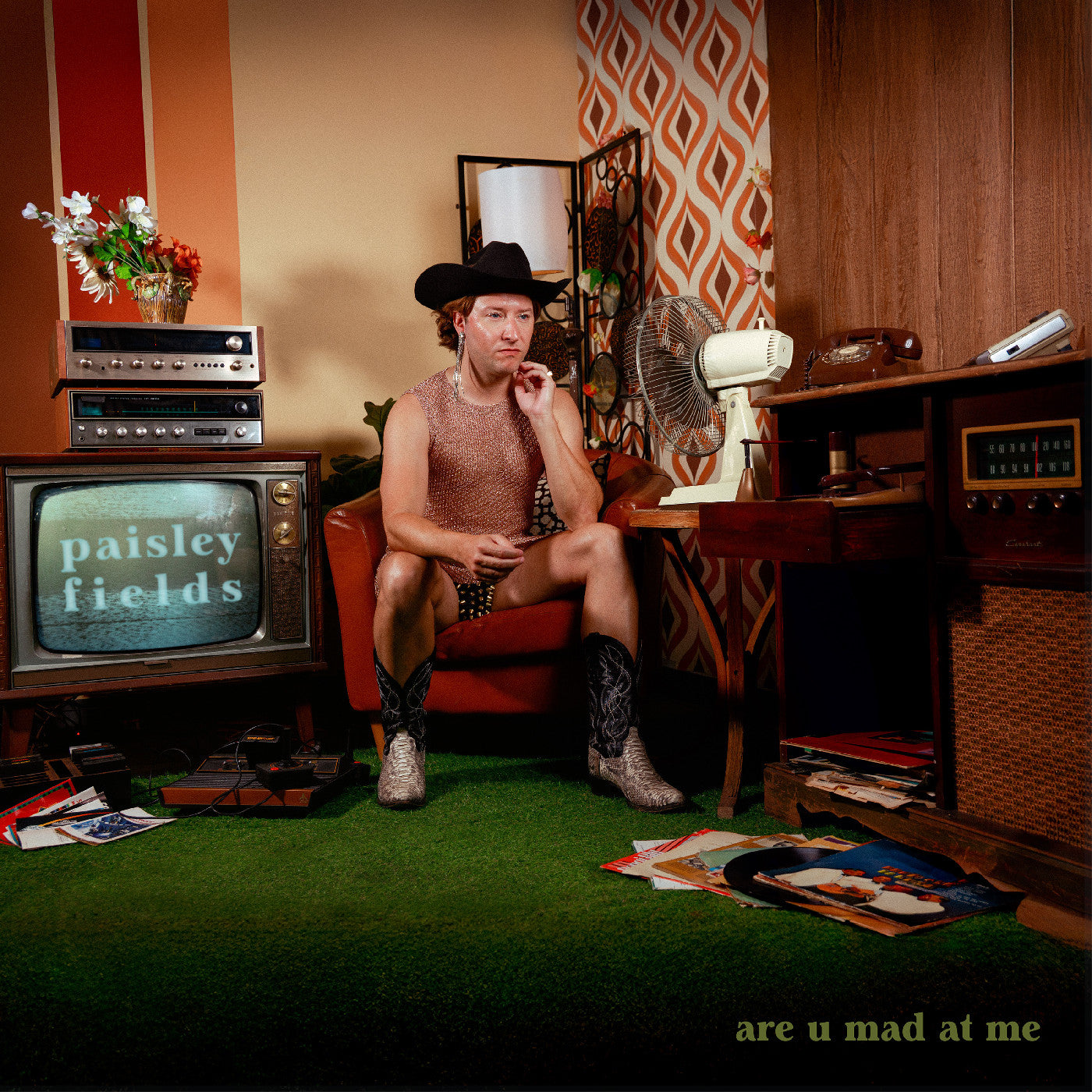 Paisley Fields | Are U Mad At Me (Emerald Vinyl) - Vinyl