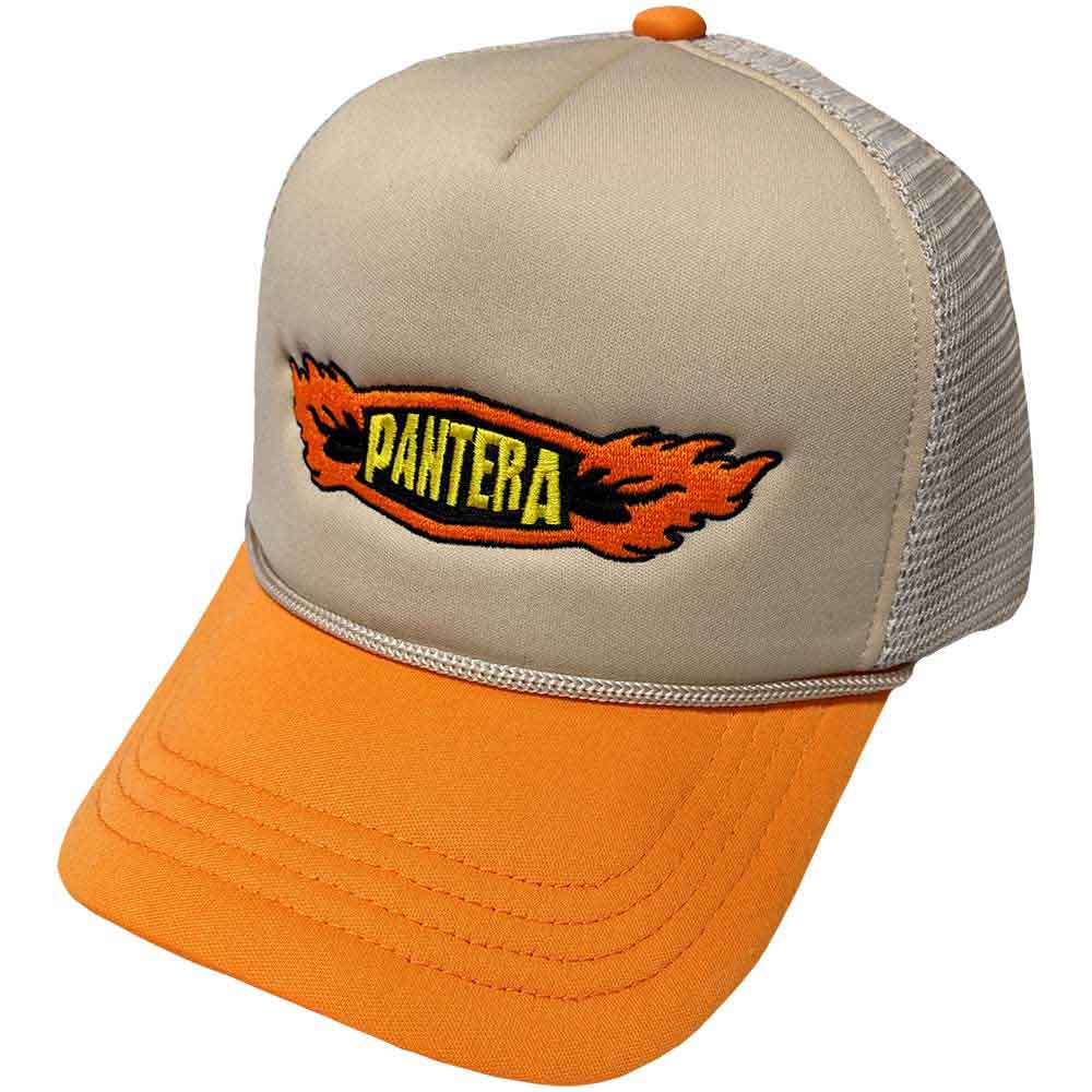Pantera | Flames Logo - Hat Neutral, Orange