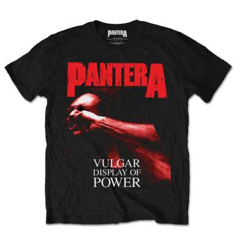 Pantera | Red Vulgar - T-Shirt Black