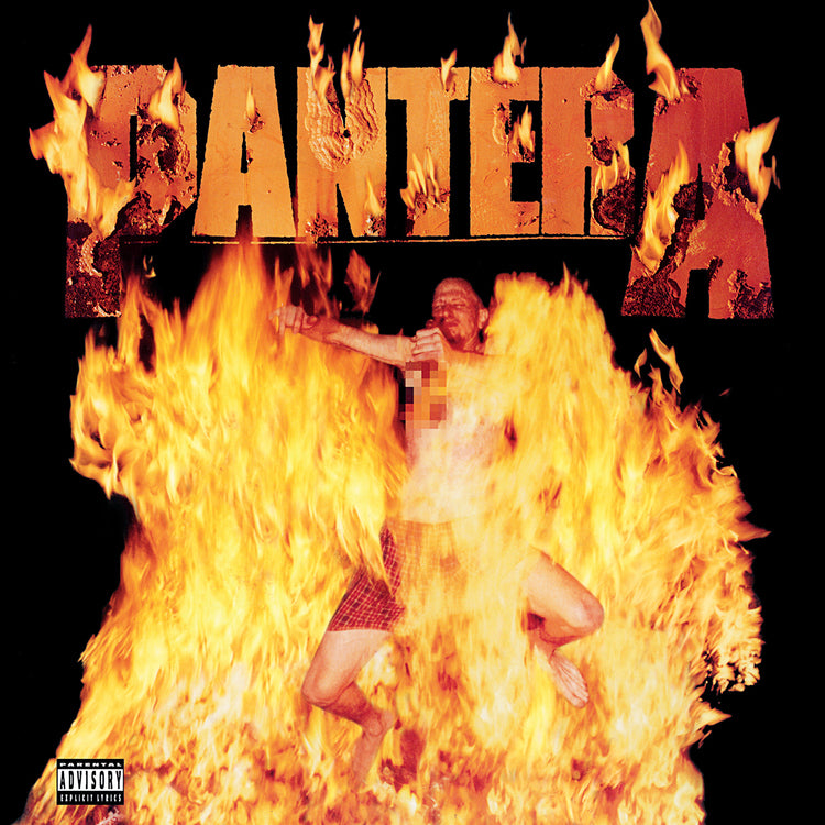 Pantera | Reinventing The Steel (Limited Edition, White & Southern Flames Yellow Marbled Colored Vinyl) - Vinyl