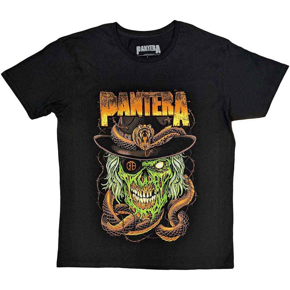 Pantera | Snake & Skull - T-Shirt Black