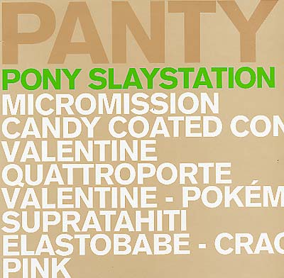 PANTYTEC | Pony Slaystation - CD