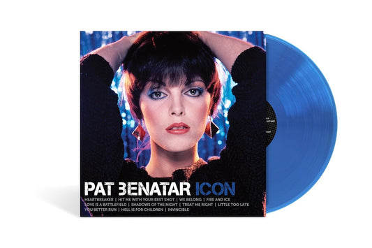 Pat Benatar | Icon (Indie Exclusive, Blue Vinyl) - Vinyl