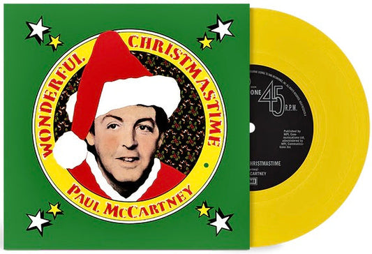 Paul McCartney | Wonderful Christmastime [Canary Yellow 7" Single] - Vinyl