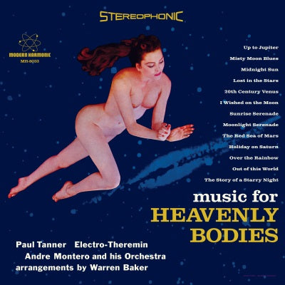 Paul Tanner | Music for Heavenly Bodies (BLUE VINYL) - Vinyl
