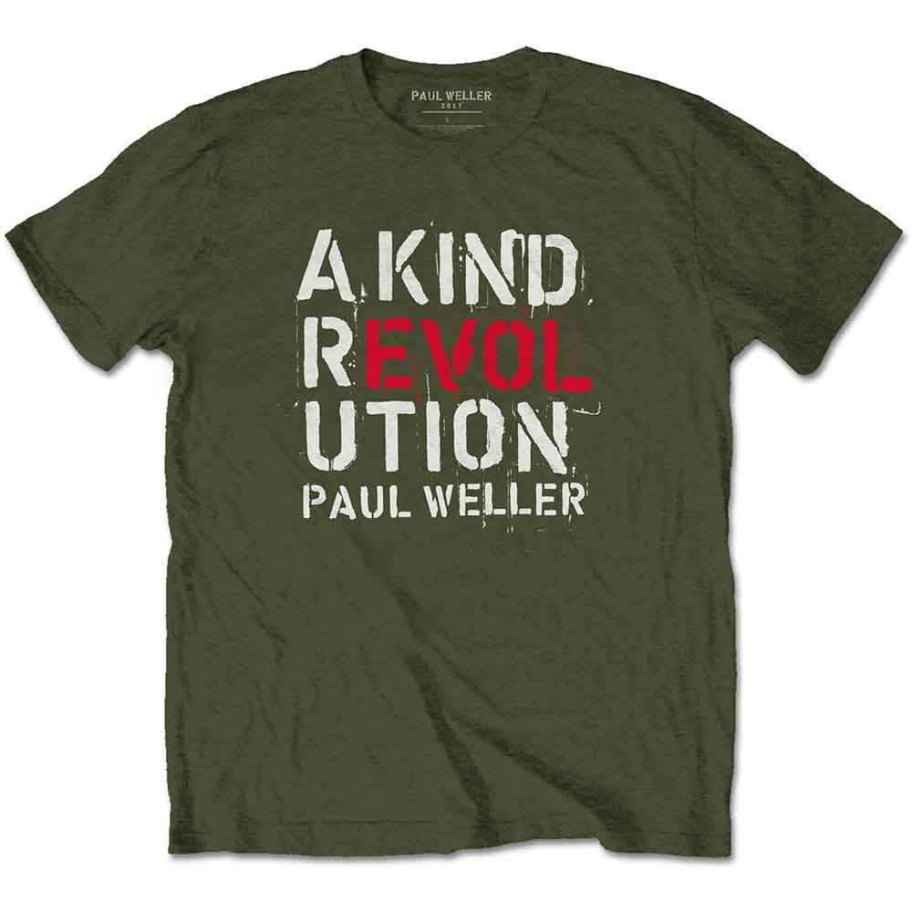 Paul Weller | A Kind Revolution - T-Shirt Green