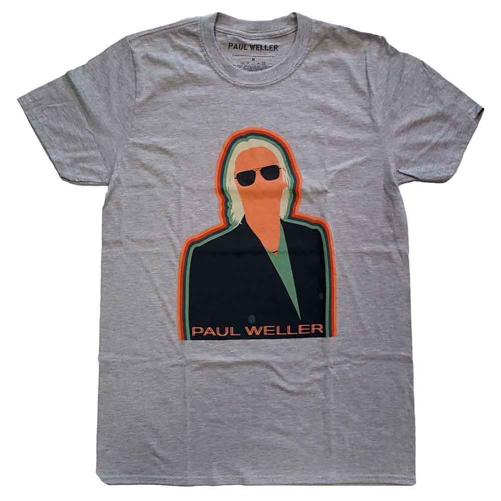Paul Weller | Illustration Key Lines - T-Shirt Grey