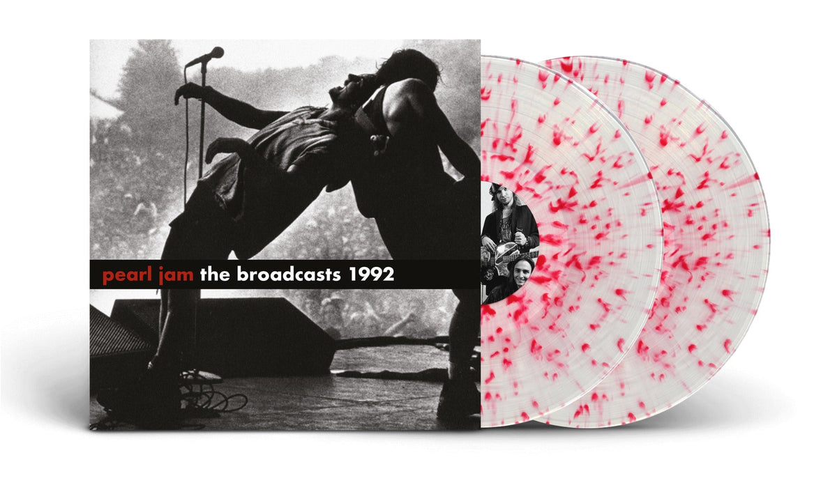 Pearl Jam | 1992 BROADCASTS (CLEAR/RED SPLATTER VINYL) - Vinyl