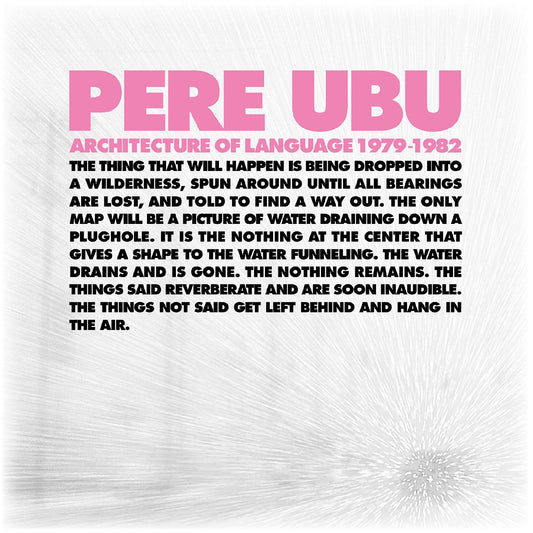 Pere Ubu | Architecture Of Language: 1979-1982 - CD