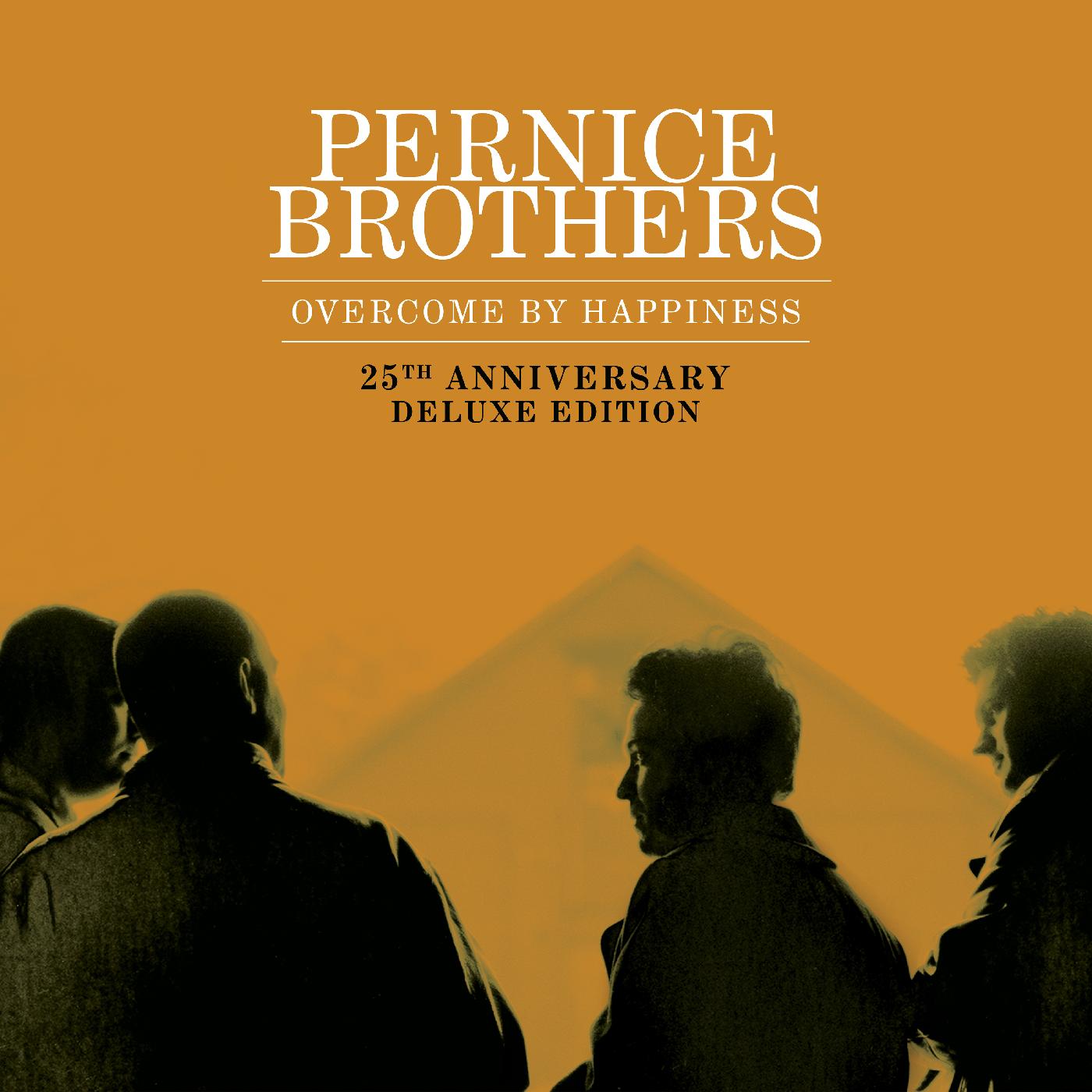 Pernice Brothers | Overcome by Happiness (25th Anniversary Deluxe Edition) (DELUXE EDITION, ORANGE & WHITE SPLATTER VINYL) - Vinyl