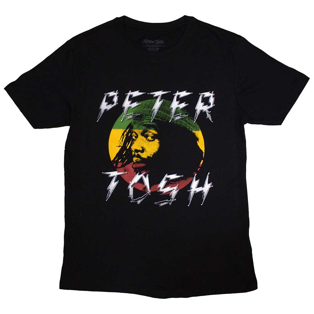 Peter Tosh | Lightning Logo - Black