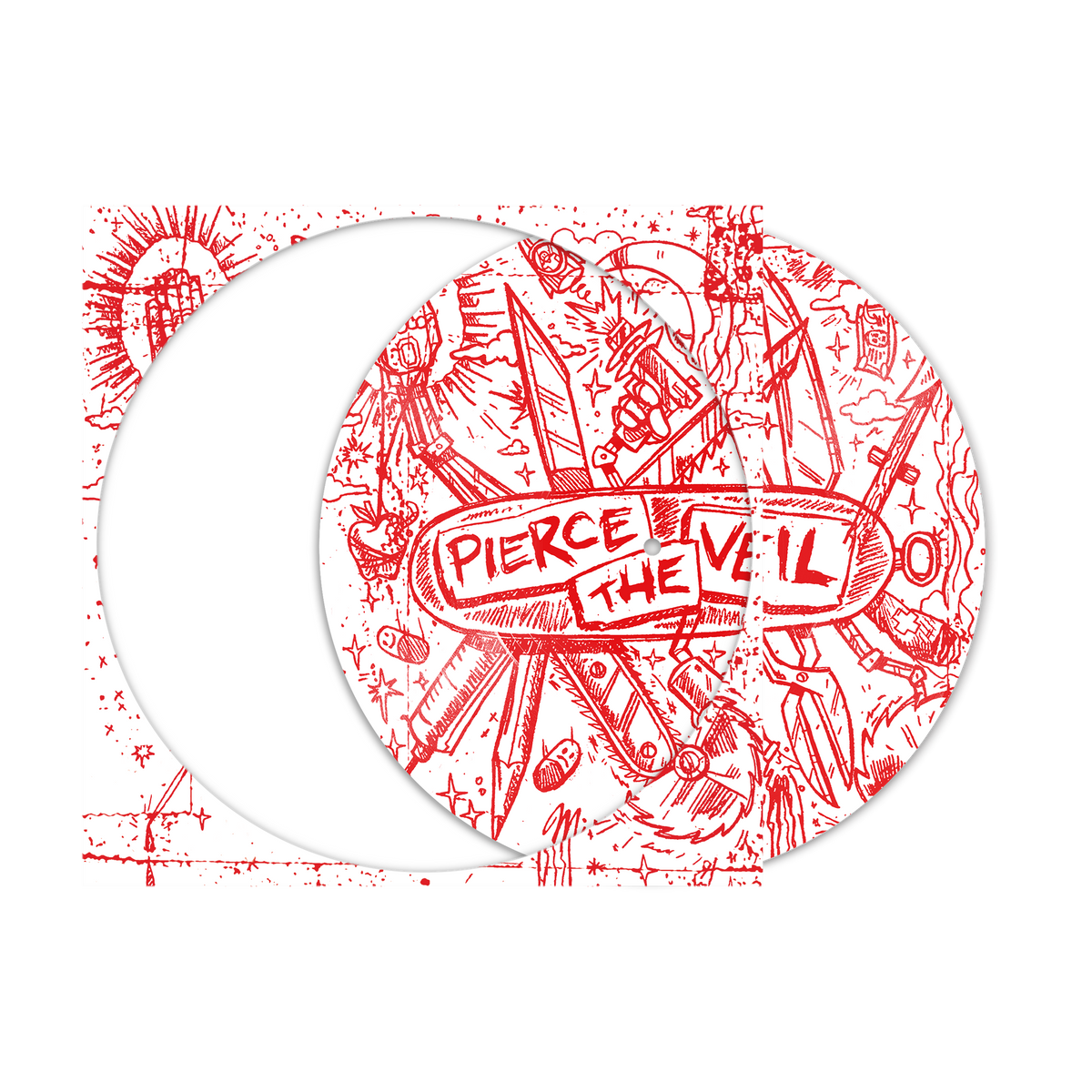 Pierce The Veil | Misadventures [Explicit Content] (Limited Edition, Picture Disc Vinyl) - Vinyl