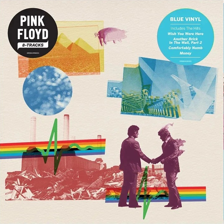 Pink Floyd | 8-Tracks (Limited Edition, 180 Gram Blue Colored Vinyl) [Import] - Vinyl