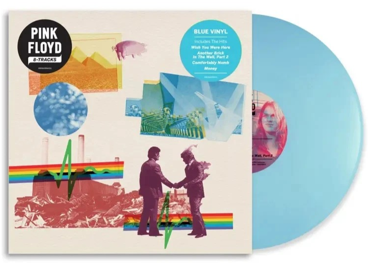 Pink Floyd | 8-Tracks (Limited Edition, 180 Gram Blue Colored Vinyl) [Import] - Vinyl