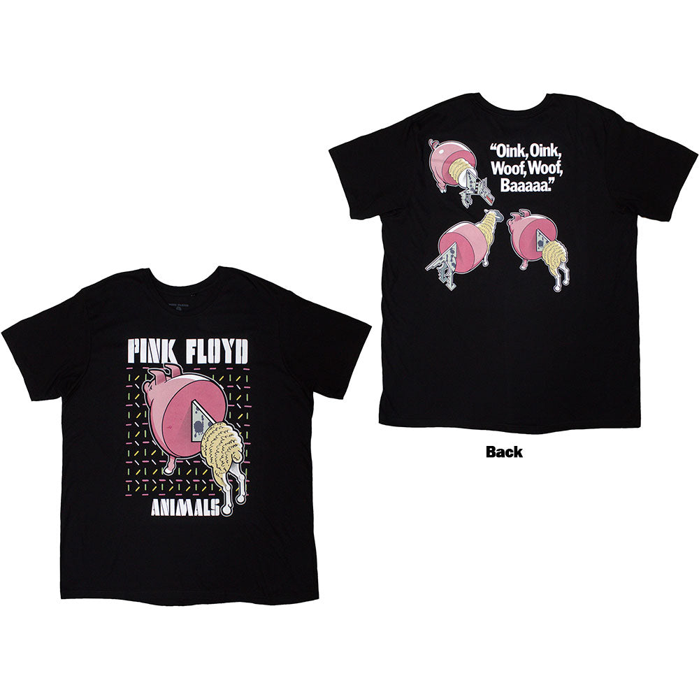 Pink Floyd | Animals Cartoons - Black