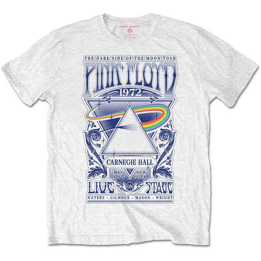 Pink Floyd | Carnegie Hall Poster - T-Shirt White