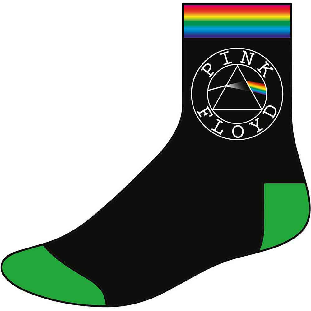 Pink Floyd | Circle Logo - Socks Black