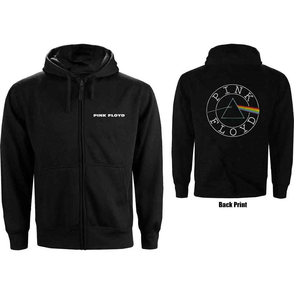 Pink Floyd | Circle Logo - Sweatshirt Black