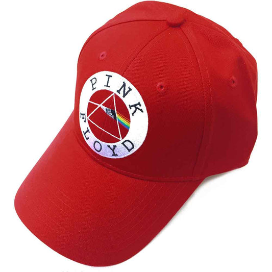 Pink Floyd | Circle Logo - Hat Red