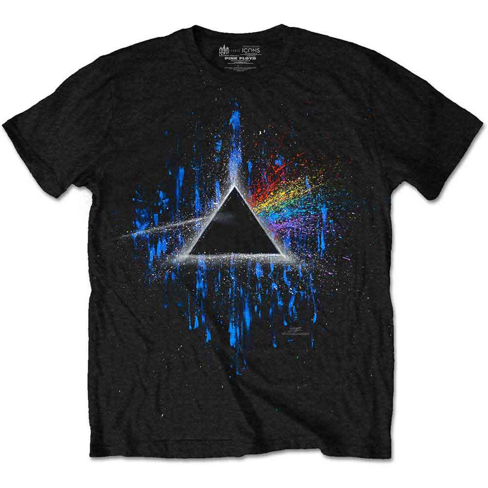 Pink Floyd | Dark Side of the Moon Blue Splatter - Black