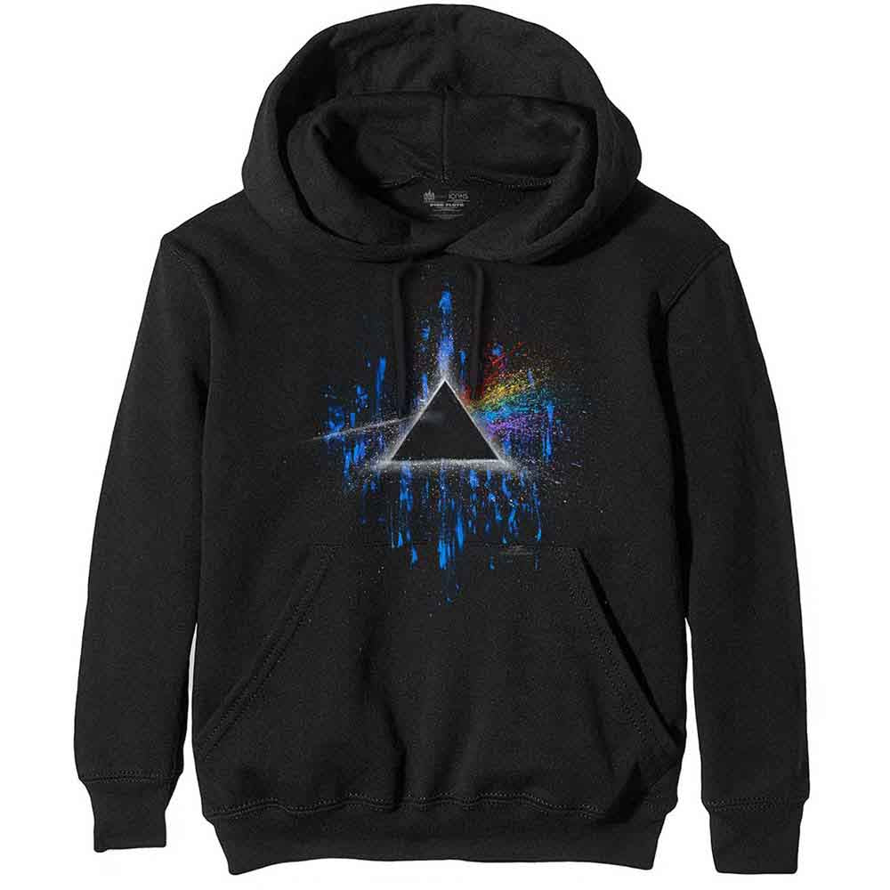 Pink Floyd | Dark Side of the Moon Blue Splatter - Sweatshirt Black