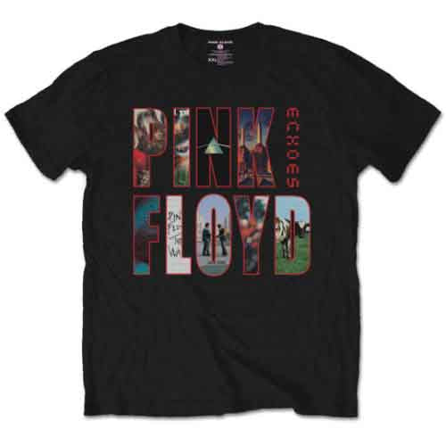 Pink Floyd | Echoes Album Montage - T-Shirt Black