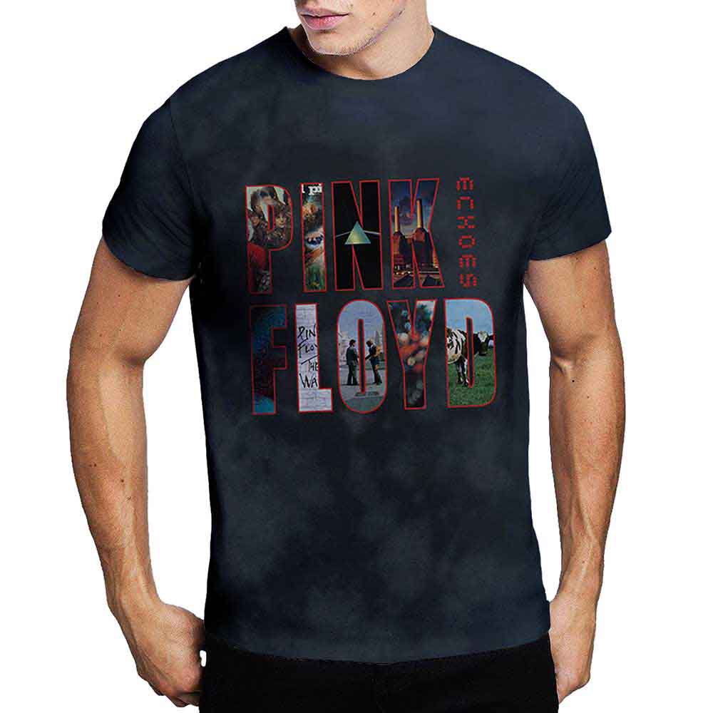 Pink Floyd | Echoes Album Montage - T-Shirt Black