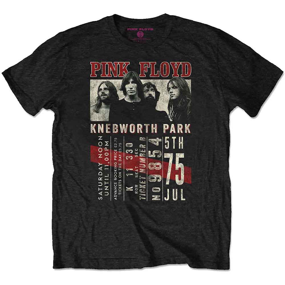 Pink Floyd | Knebworth '75 - T-Shirt Black