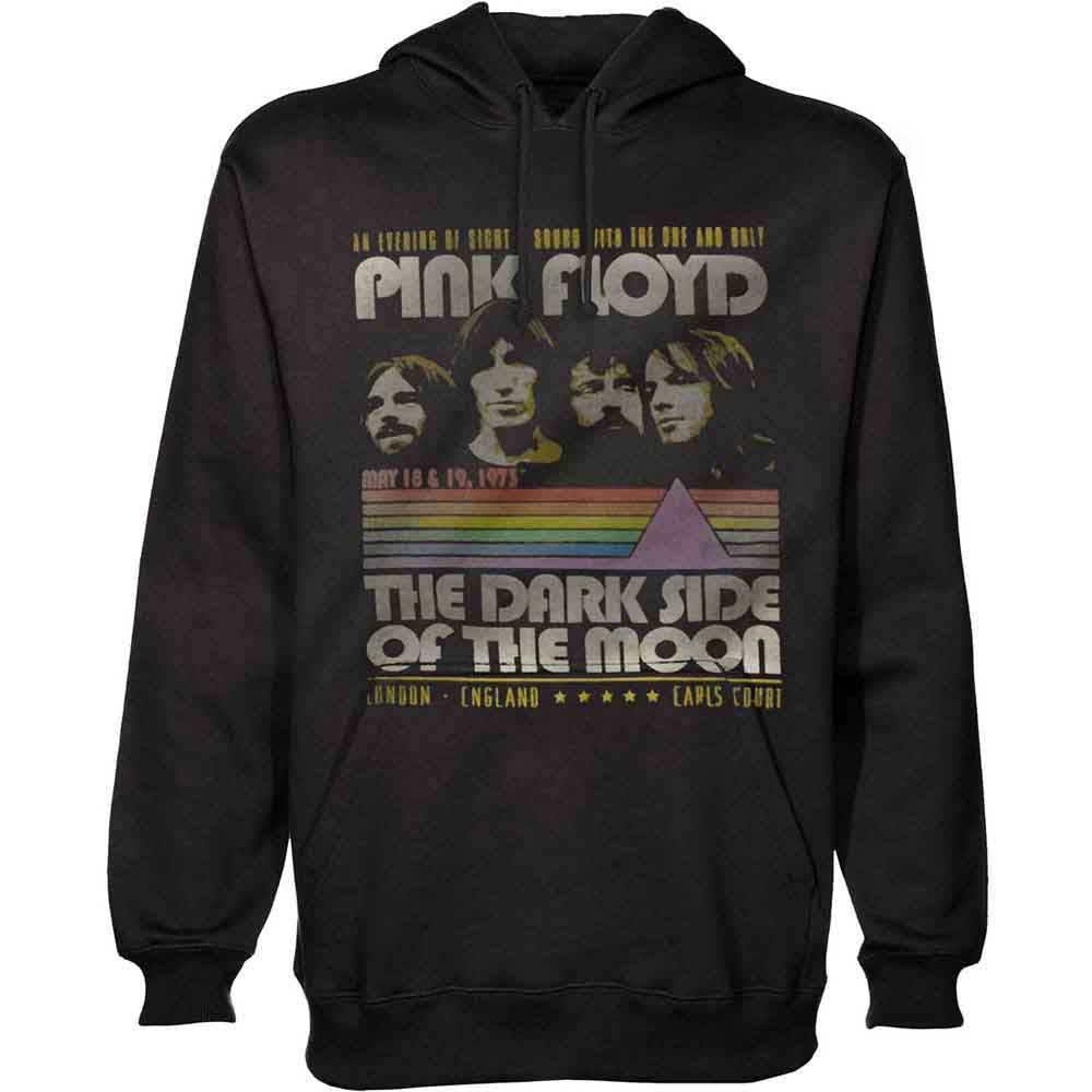 Pink Floyd | Retro Stripes - Sweatshirt Black