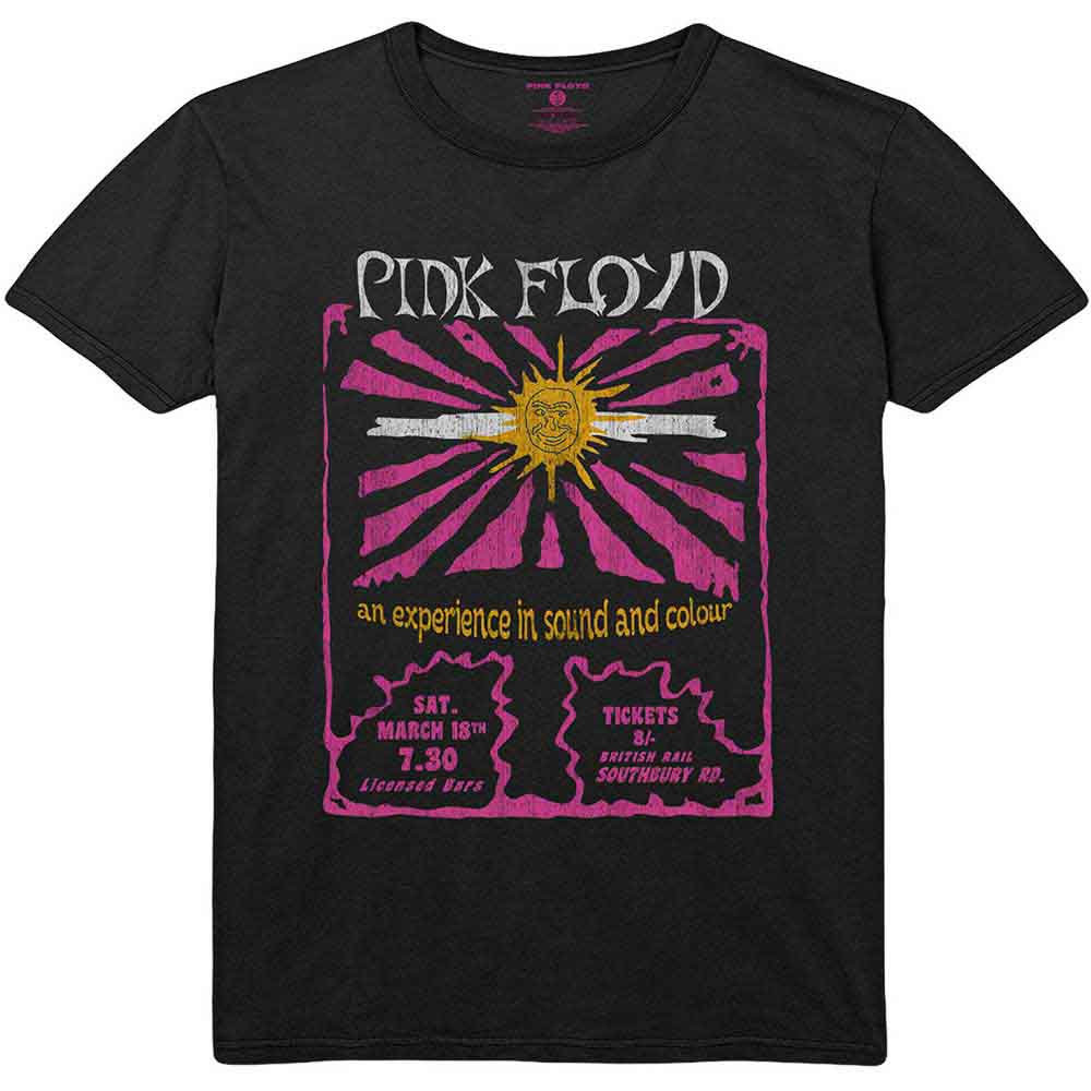 Pink Floyd | Sound & Colour - T-Shirt Black