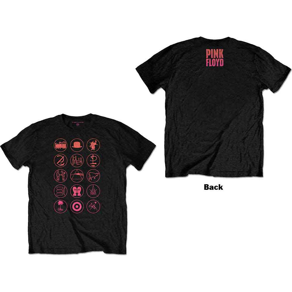 Pink Floyd | Symbols - T-Shirt Black