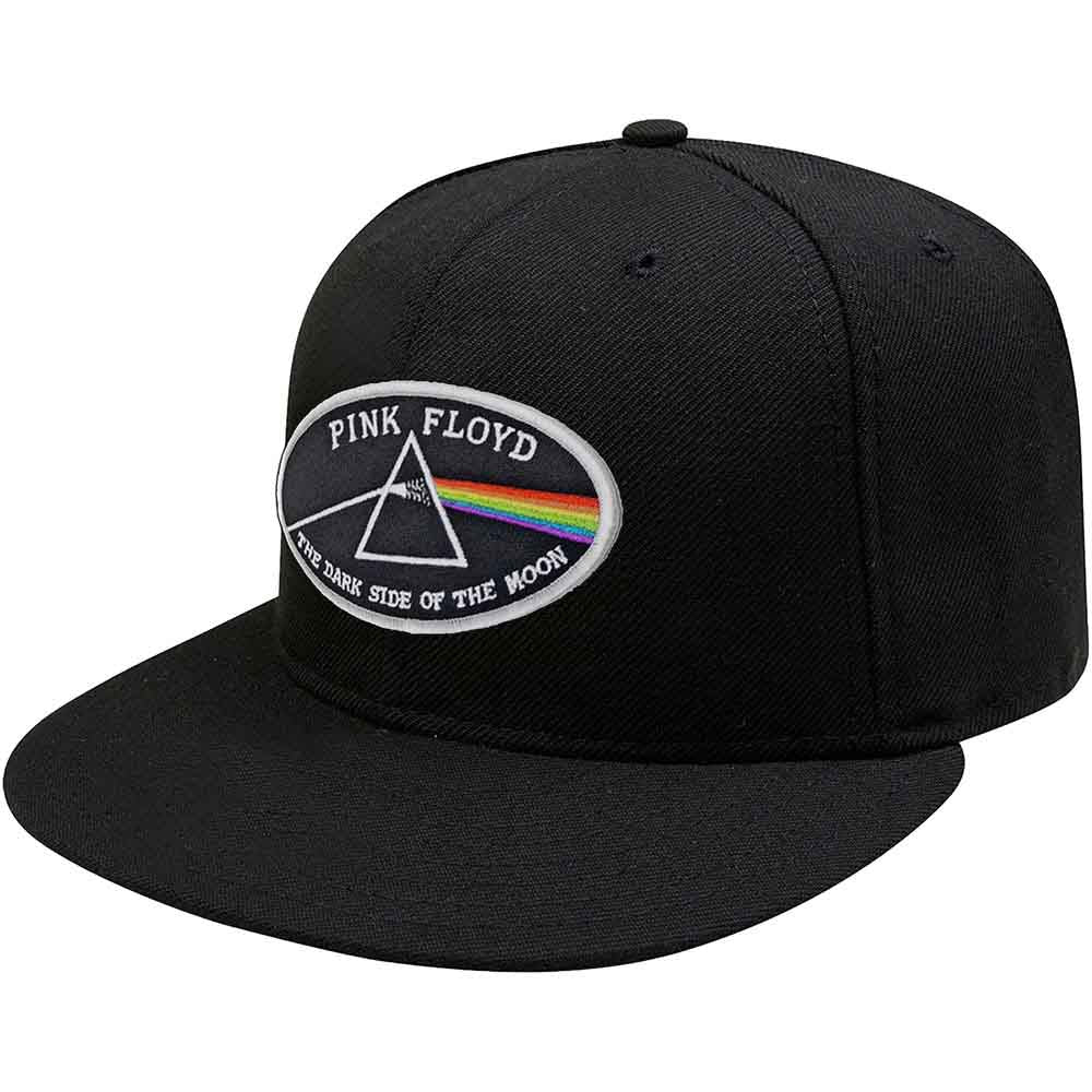 Pink Floyd | The Dark Side of the Moon White Border - Hat Black