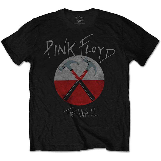Pink Floyd | The Wall Hammers Logo - T-Shirt Black