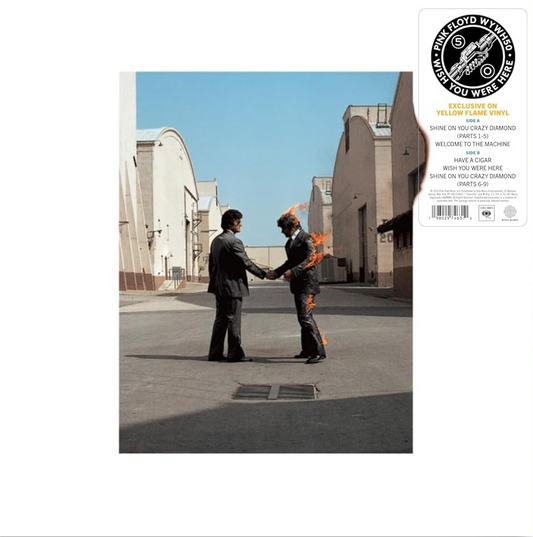 Pink Floyd | Wish You Were Here (Limited Edition, Yellow Flame Colored Vinyl) [Import] - Vinyl