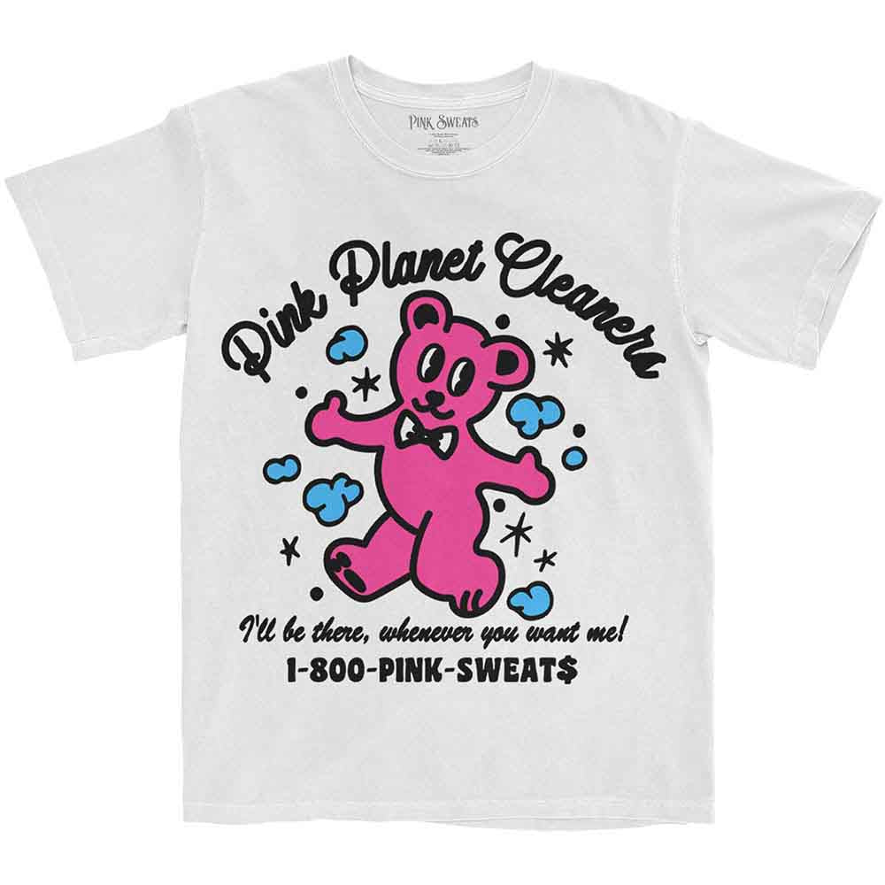 Pink Sweats | Pink Cleaners - White