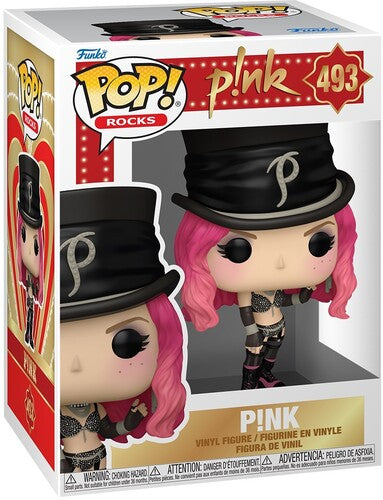 P!NK | Funko POP! Rocks: P!NK - Lady Marmalade (Pink) (Vinyl Figure, Collectible) - Action Figure