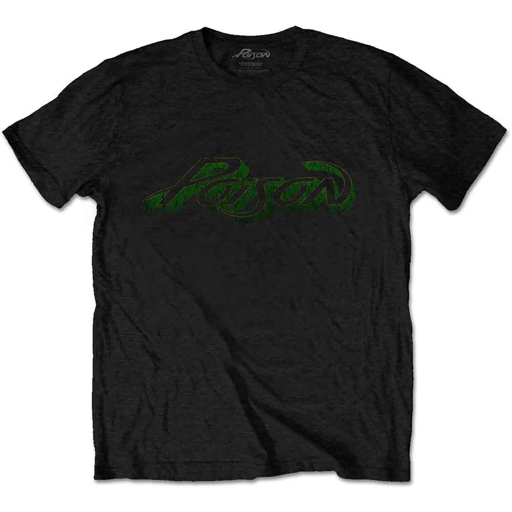 Poison | Vintage Logo - T-Shirt Black