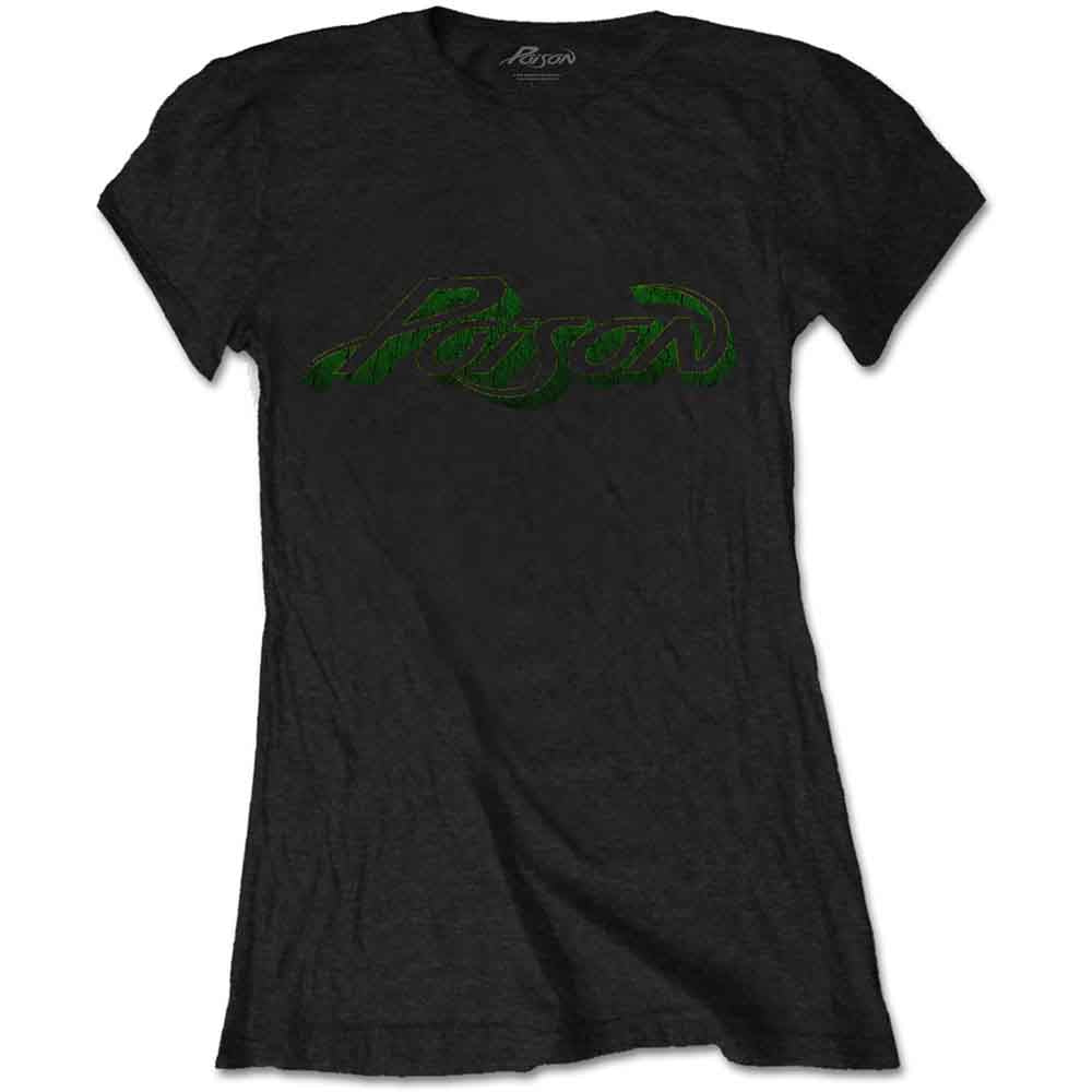 Poison | Vintage Logo - T-Shirt Black