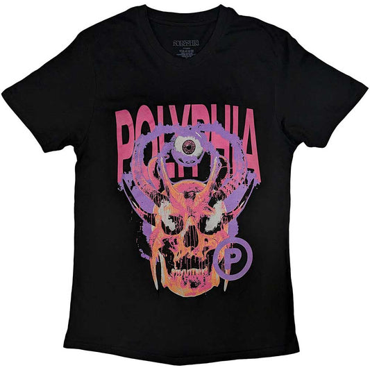 Polyphia | Skull Circle P - T-Shirt Black