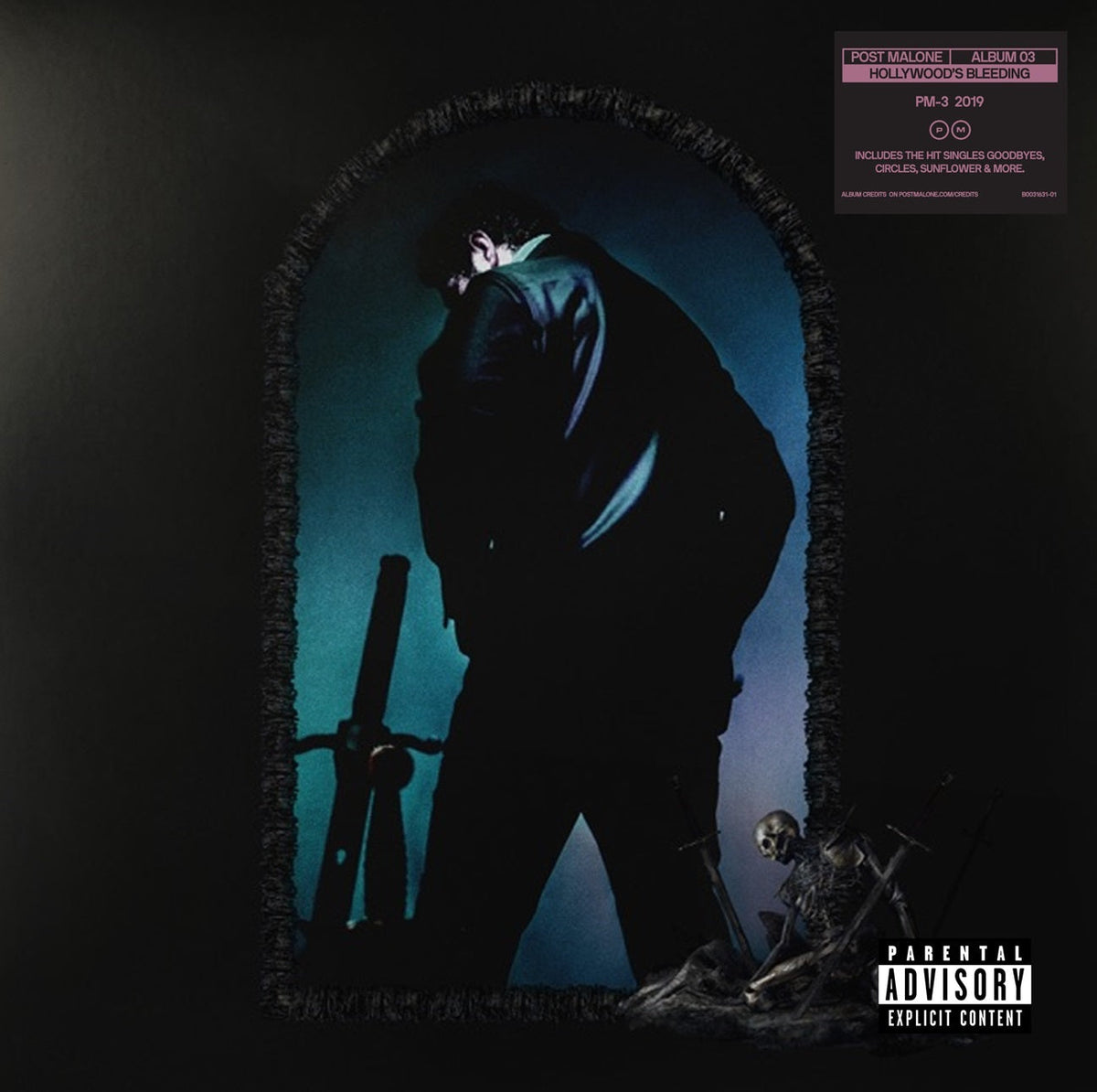 Post Malone | Hollywood'S Bleeding [Transparent Green] [2LP] - Vinyl
