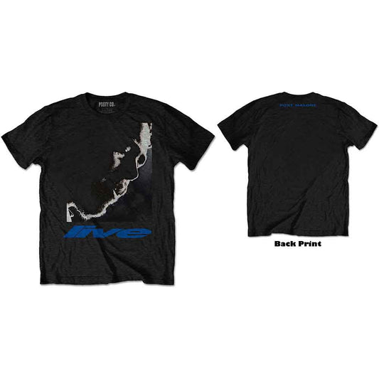 Post Malone | HT Live Close-Up - T-Shirt Black