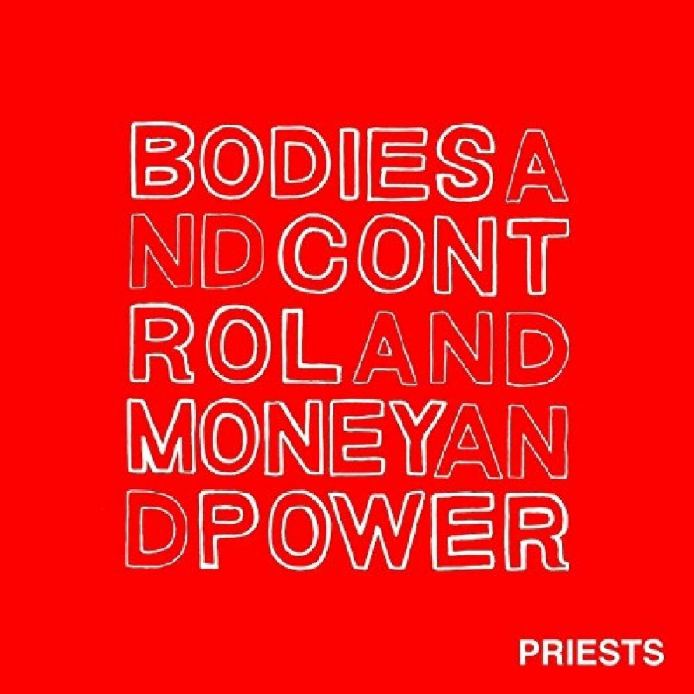 Priests | Bodies and Control and Money and Power - CD