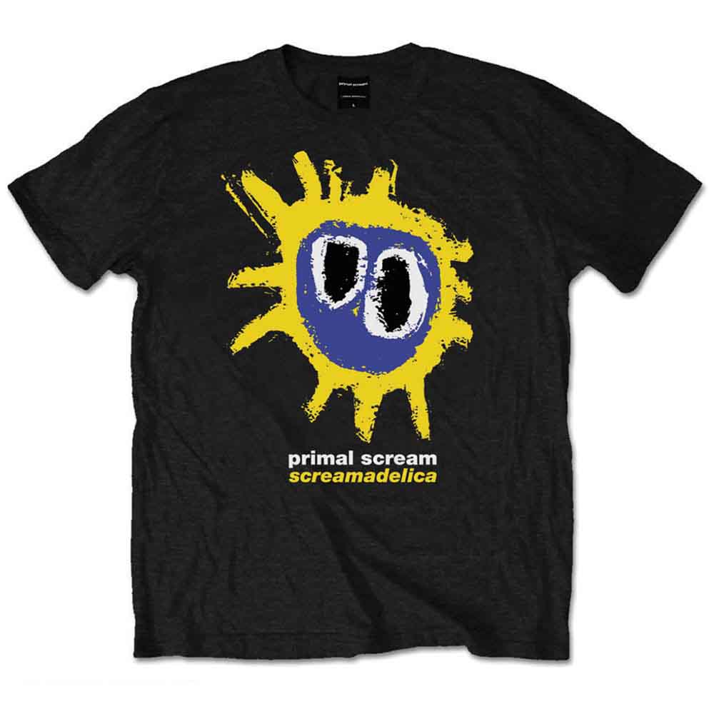 Primal Scream | Screamadelica Yellow - T-Shirt Black