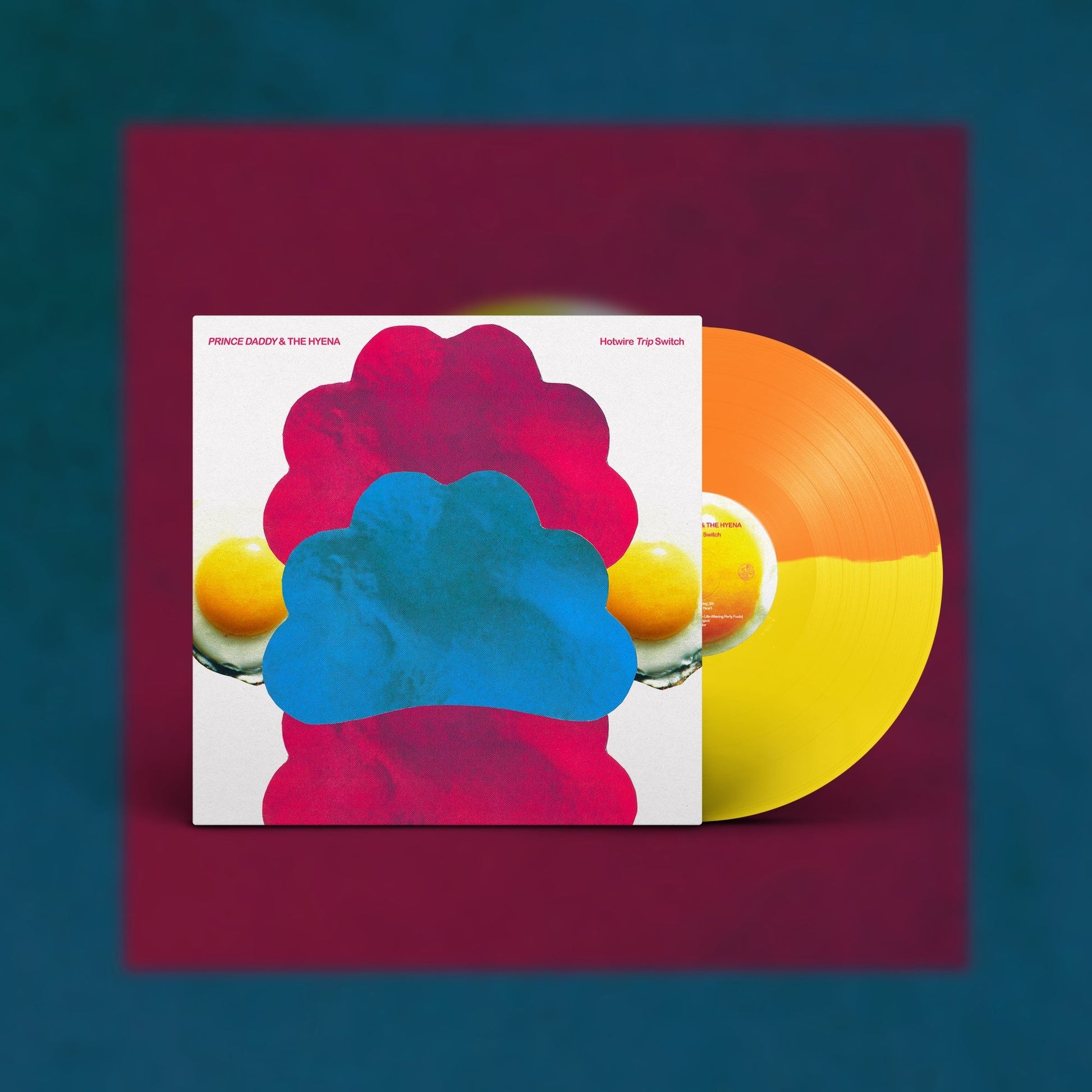 PRINCE DADDY & THE HYENA | Hotwire Trip Switch (Indie Exclusive) [Half Orange/Half Lemon Yellow] - Vinyl