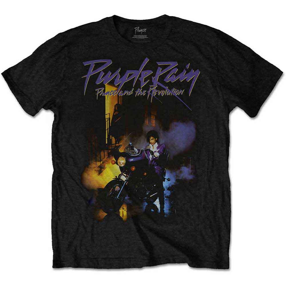 Prince | Purple Rain - T-Shirt Black