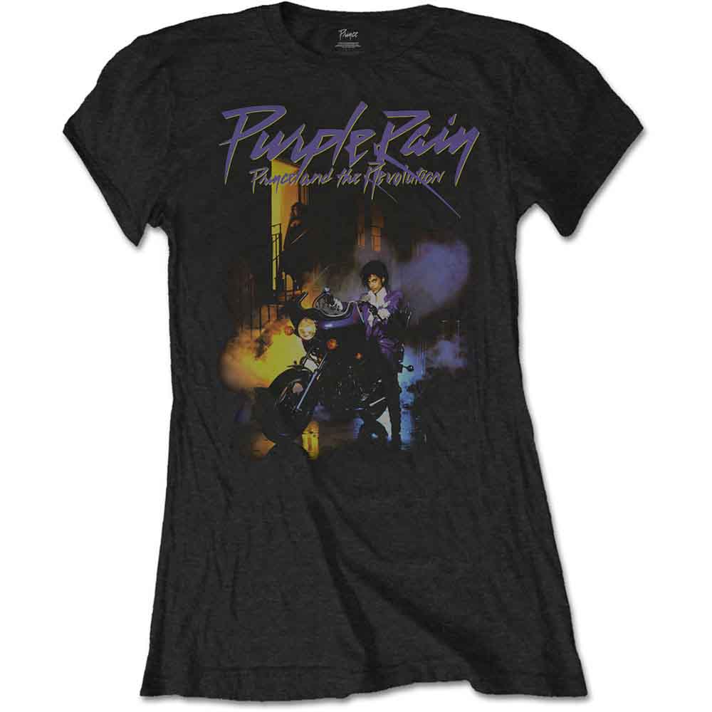 Prince | Purple Rain - T-Shirt Black