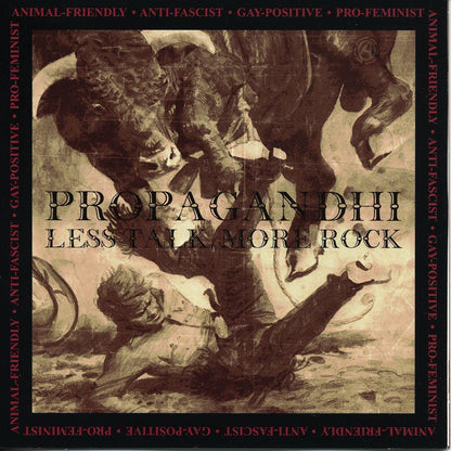 Propagandhi | Less Talk, More Rock (Olive Green Colored Vinyl) - Vinyl